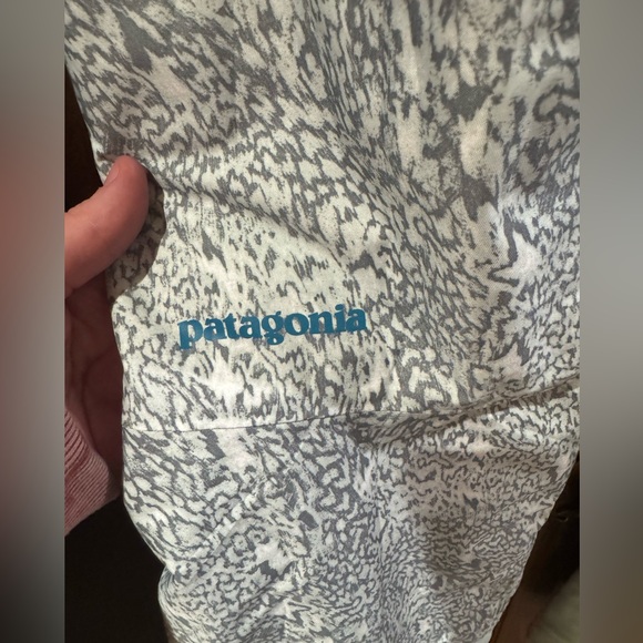 Patagonia Insulated Snowbelle Ski Pants, grey white, size XS, winter, snow - Picture 3 of 6